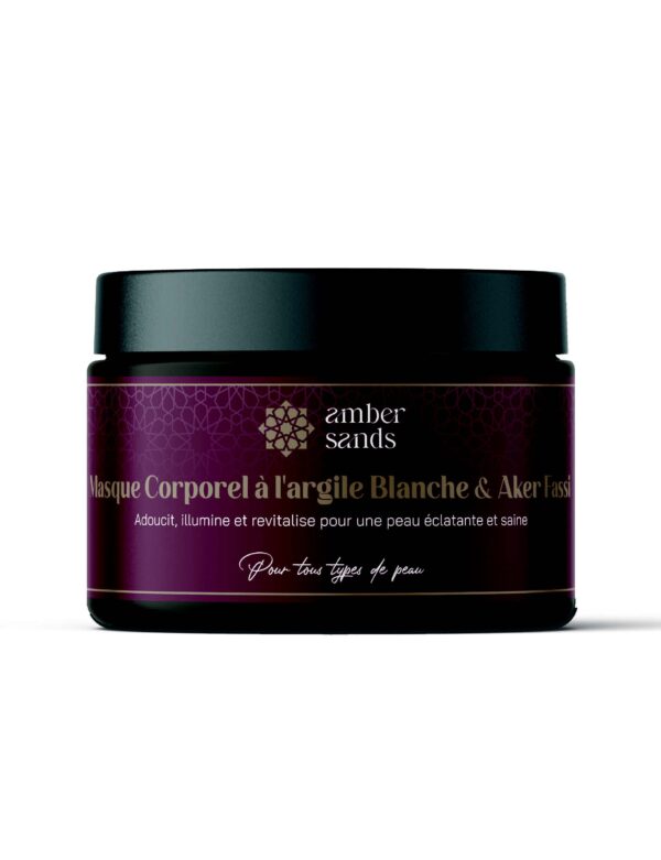 Masque Corporel à L’argile Blanche & Aker Fassi