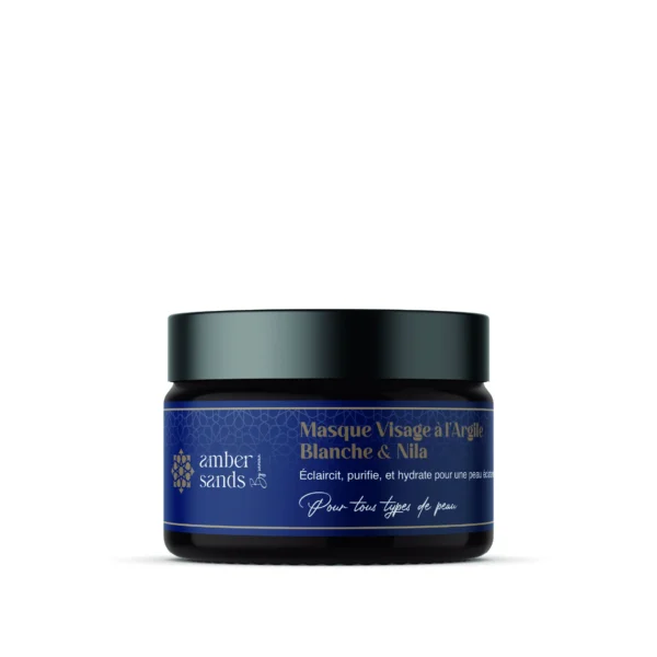 Masque Visage à l'Argile Blanche & Nila