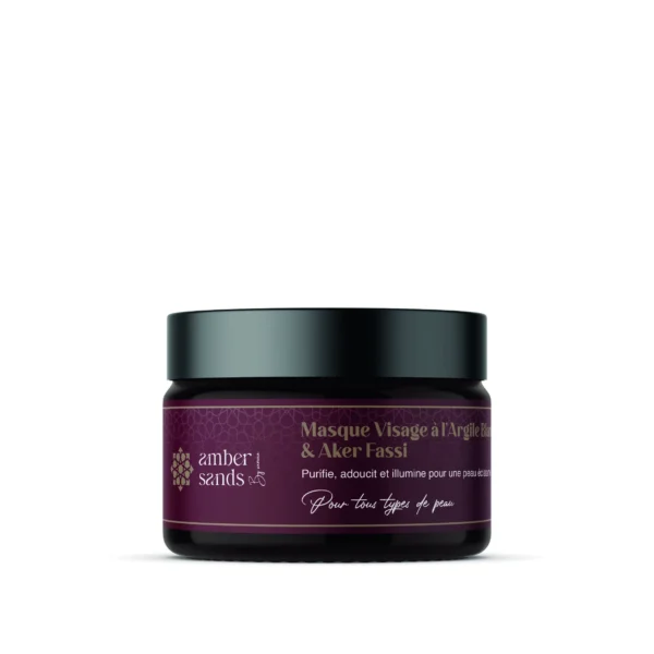 Masque Visage à L’argile Blanche & Aker Fassi