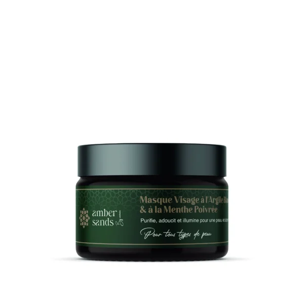 Masque Visage à l’Argile Blanche & à la Menthe Poivrée