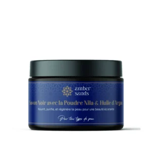 Savon Noir Avec La Poudre Nila & Huile d’Argan